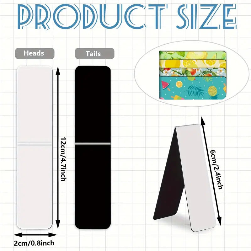 Custom Double-Sided Fold-Over Bookmark
