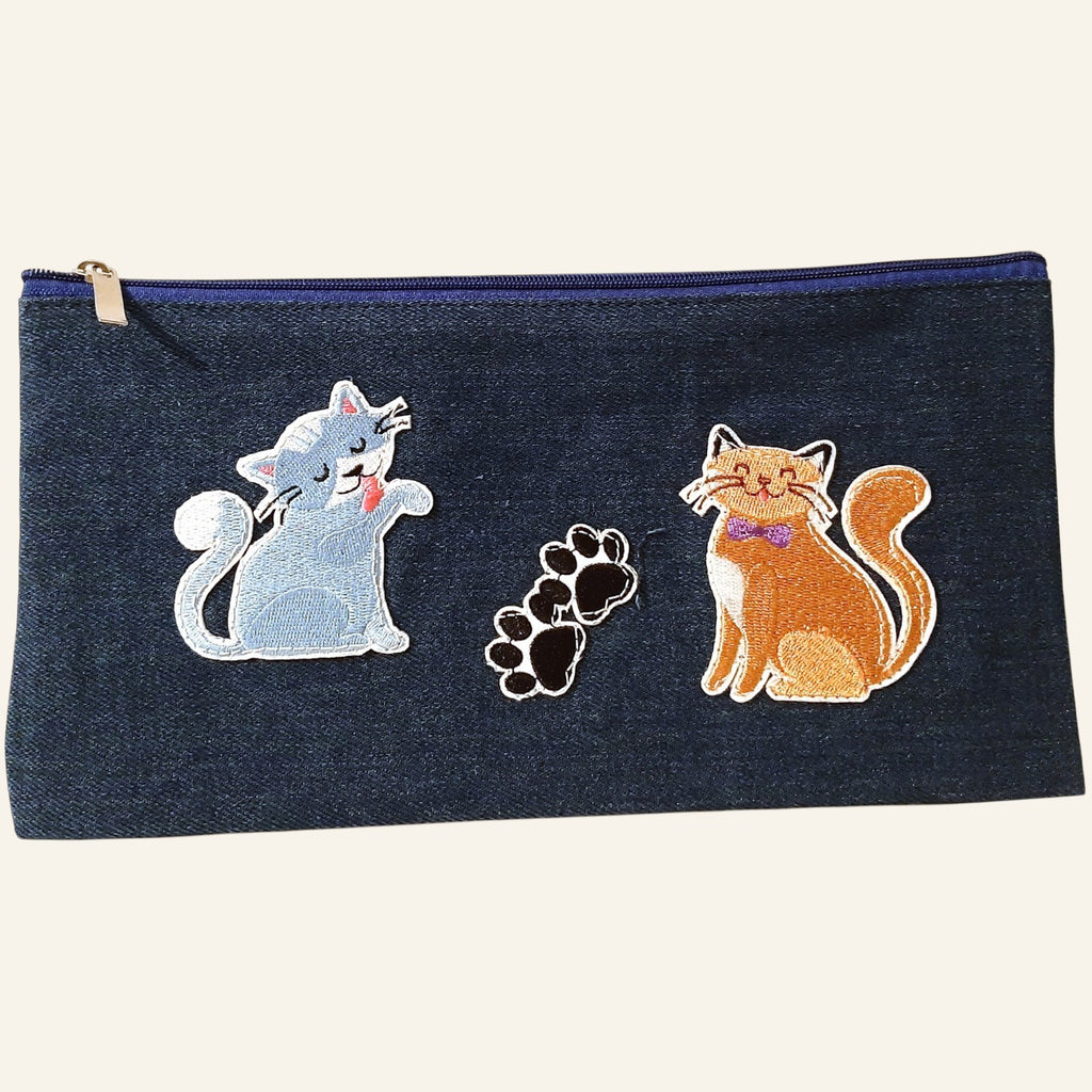 Personalized Denim Pouch