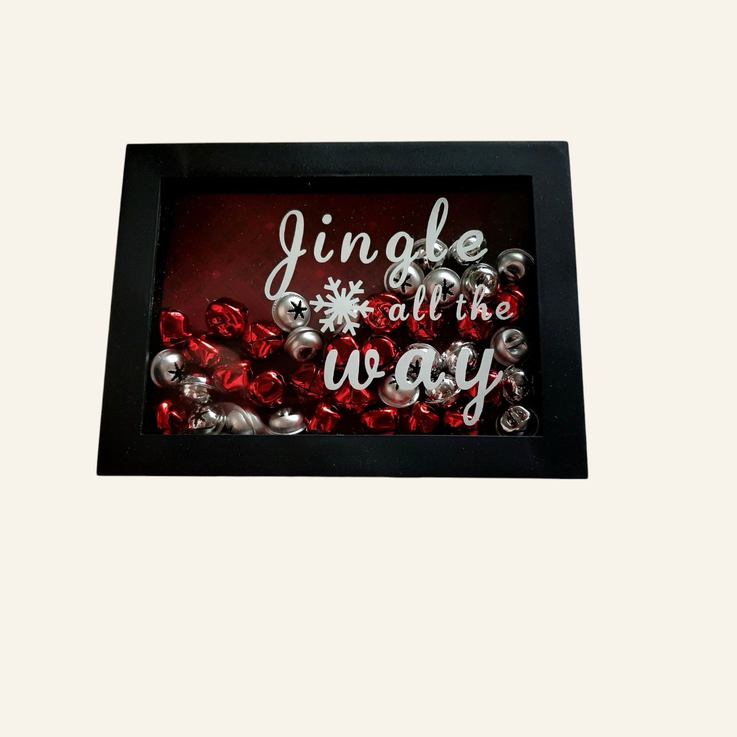 Handcrafted Jingle All The Way Shadow Box