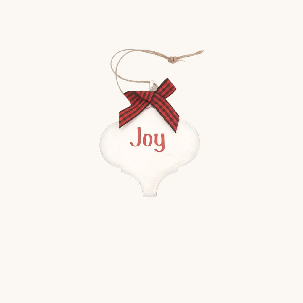 Handmade Ceramic Tile Christmas Ornament