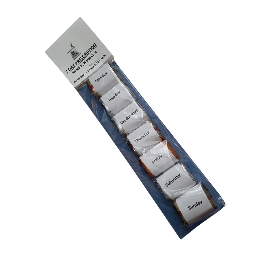7 Day Prescription Gag Gift | Party Favors