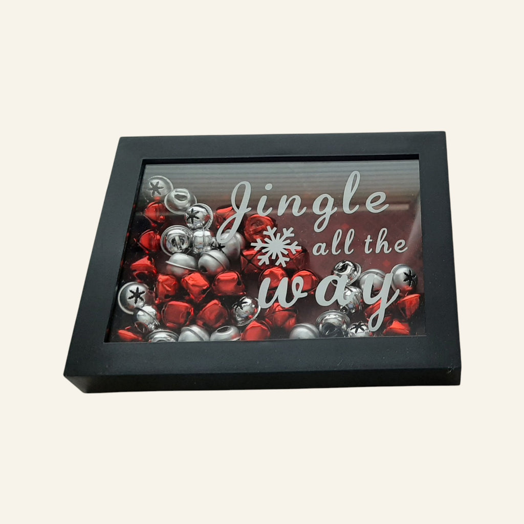 Handcrafted Jingle All The Way Shadow Box