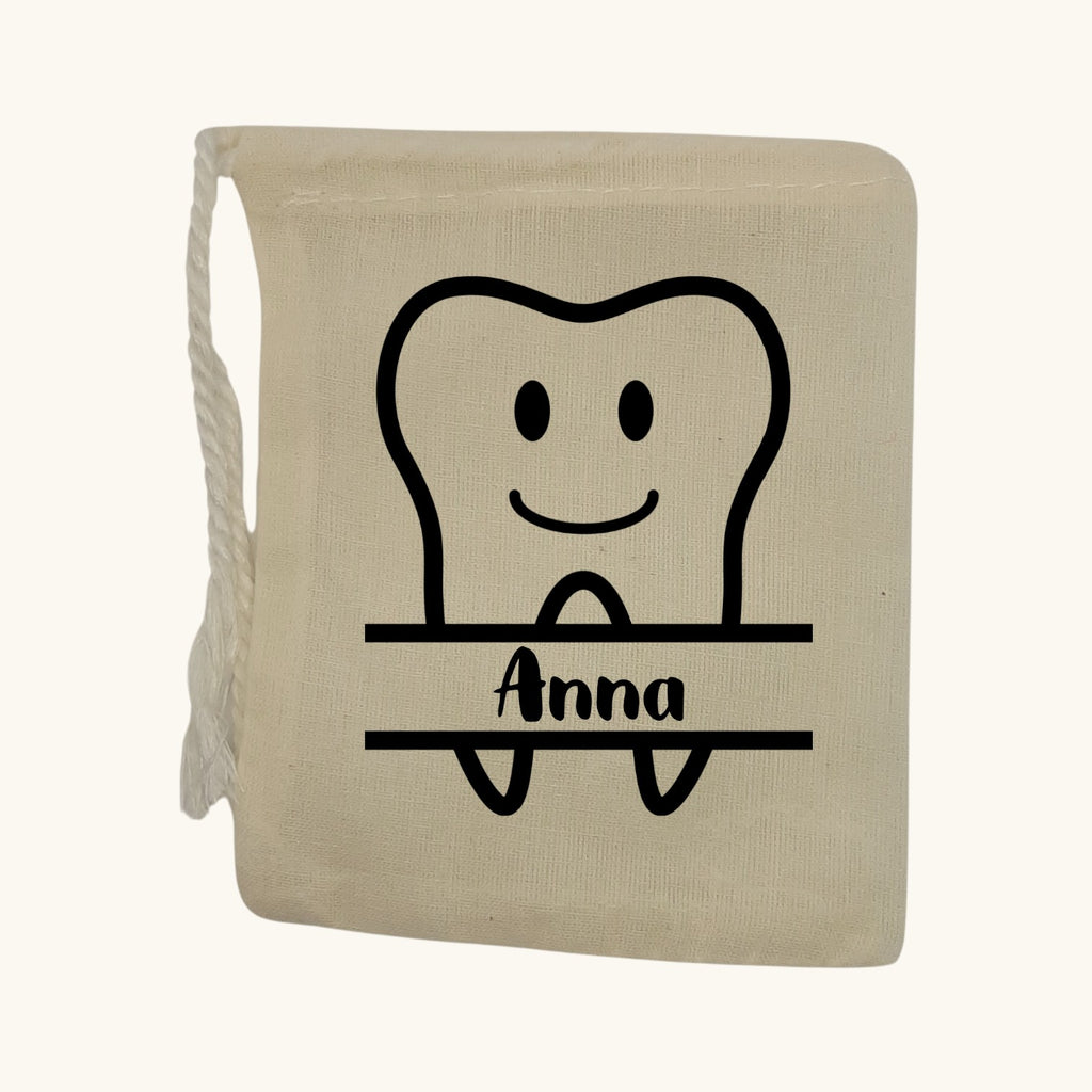 Tooth Fairy Bag and jar Personalized, Lost Tooth Bag, Tooth Fairy Kit, Kids Tooth Bag, Tooth Container, First Tooth Gift, Kids Gift