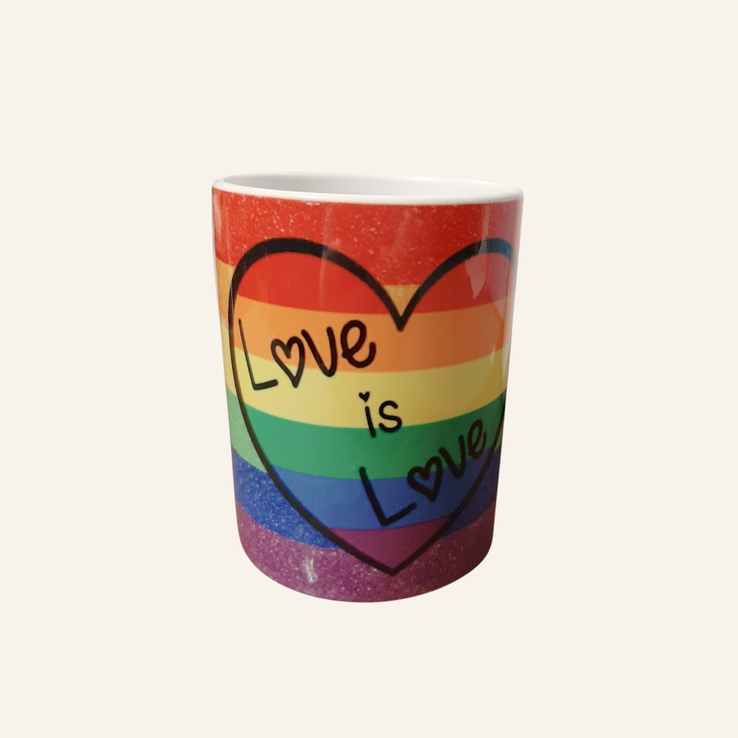 Love is Love Rainbow Mug 15oz