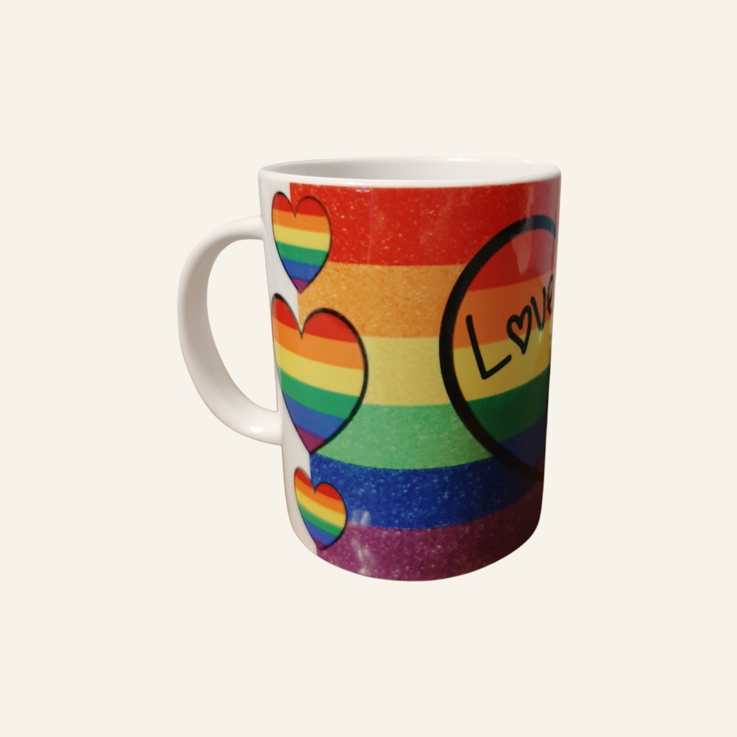 Love is Love Rainbow Mug 15oz
