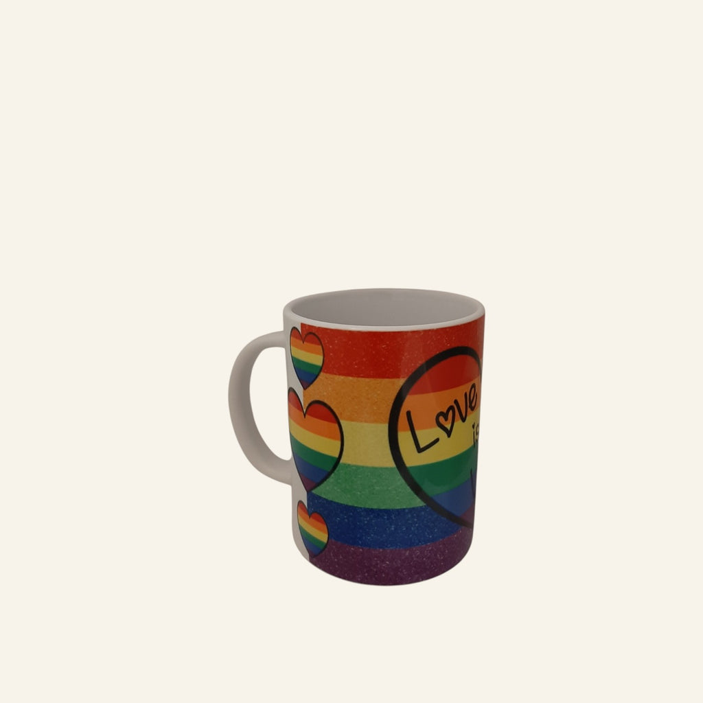 Love is Love Rainbow Mug 15oz