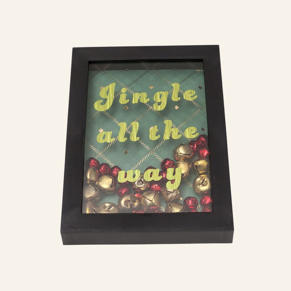 Handcrafted Jingle All The Way Shadow Box