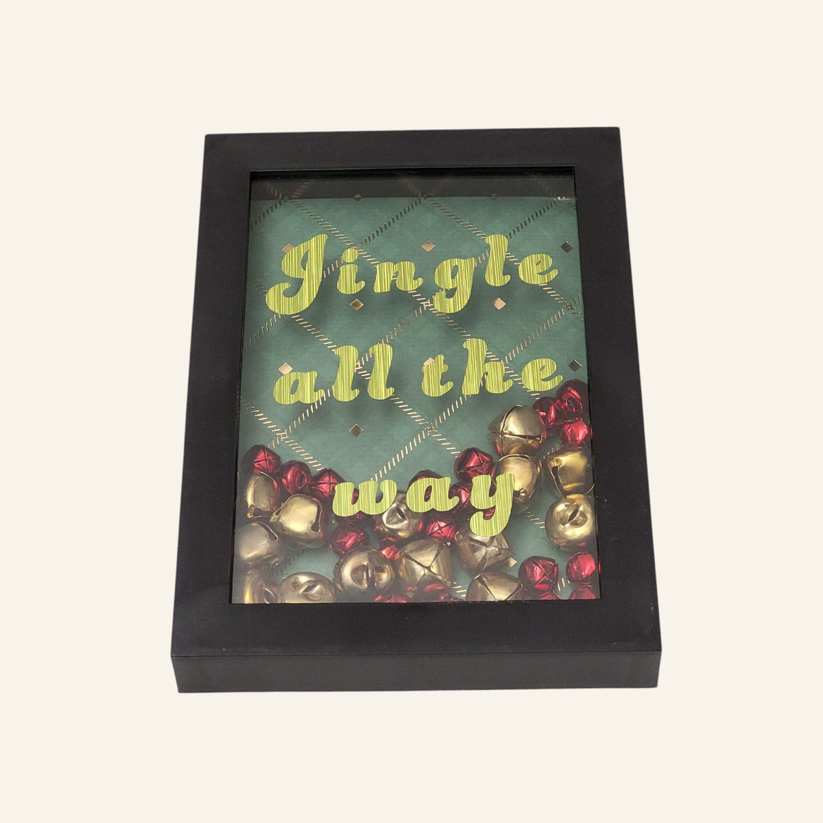 Handcrafted Jingle All The Way Shadow Box