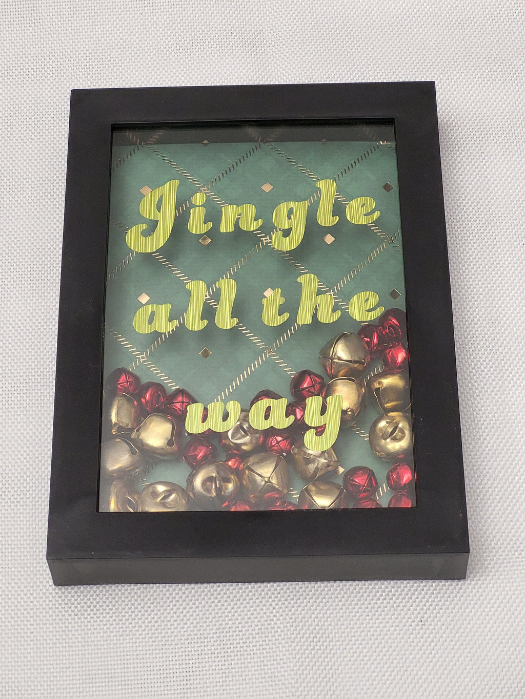 Handcrafted Jingle All The Way Shadow Box