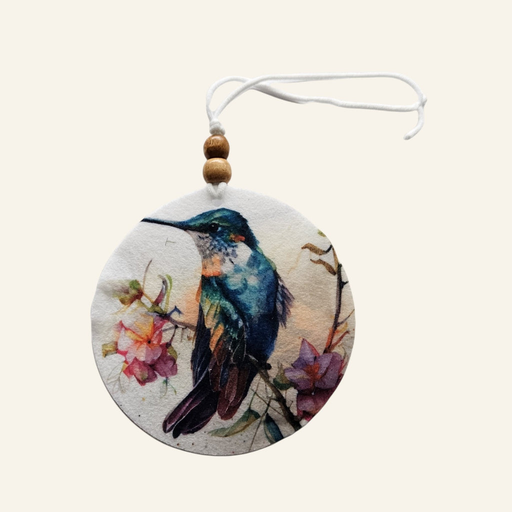 Round Air Freshener Double Sided