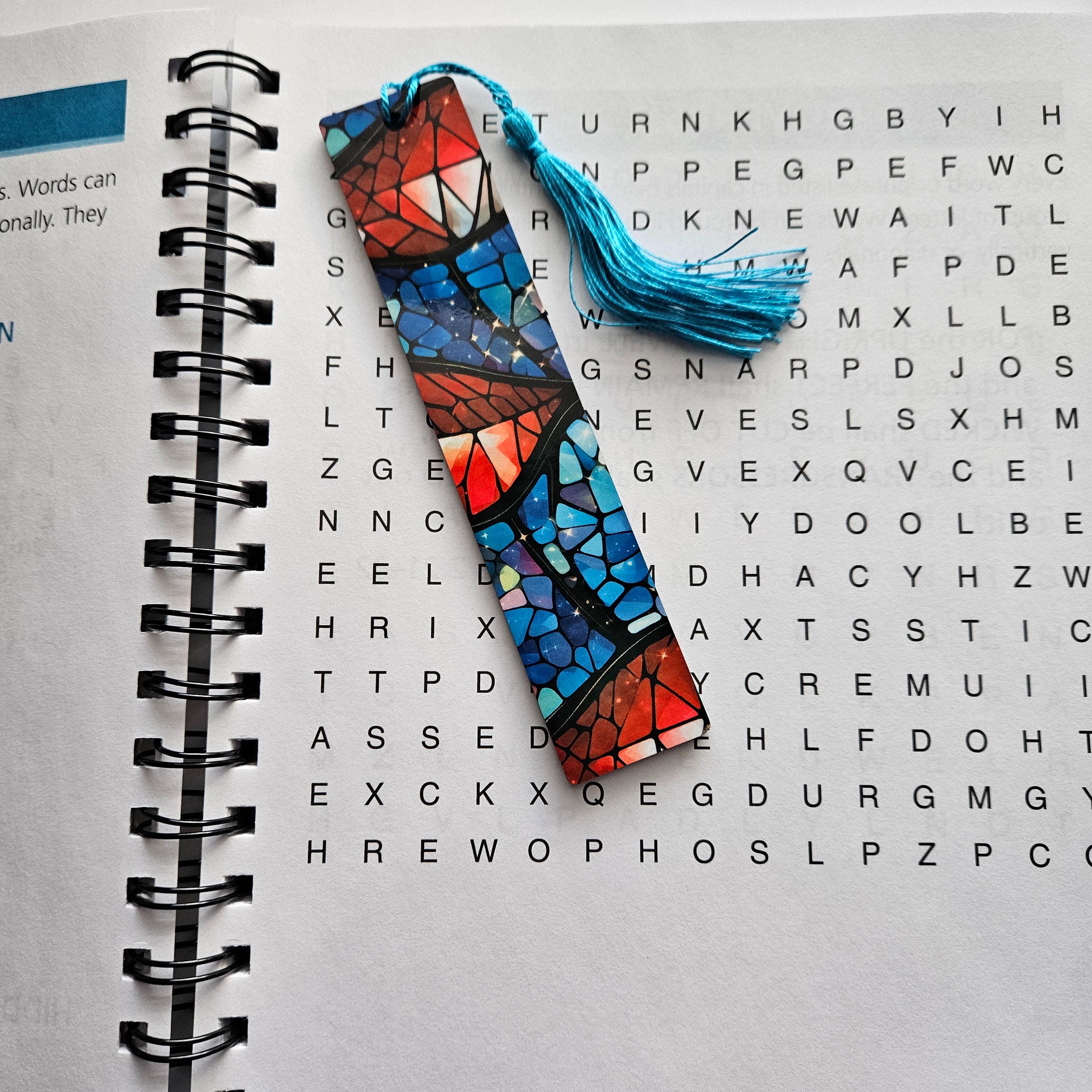 Bookmark Large with Tassel Double Sided 5 5/8" x 1 1/8" Sublimated Mdf
