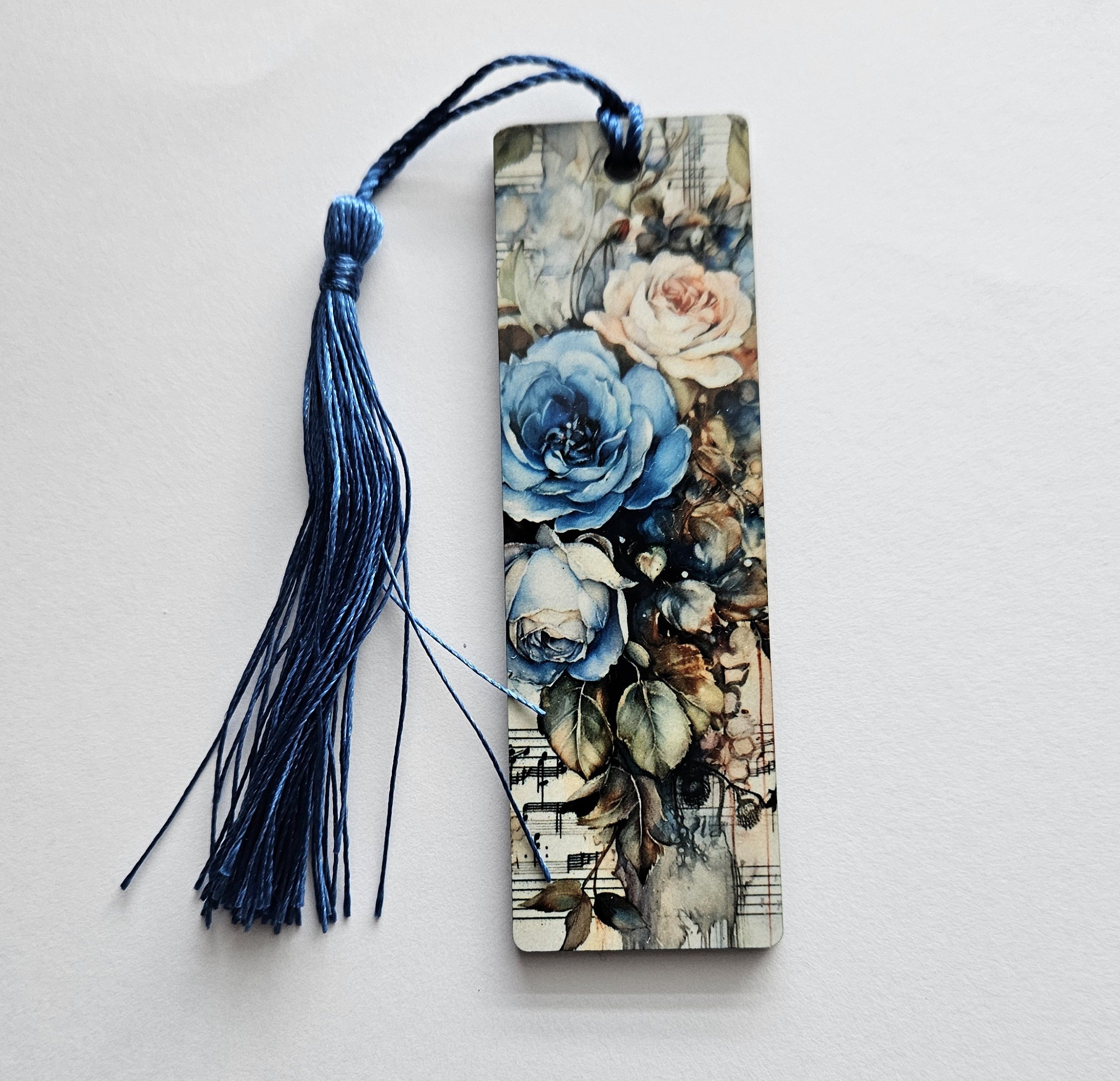 Bookmark Small with Tassel Double Sided 3 3/8" x 1 1/8" Sublimated Mdf