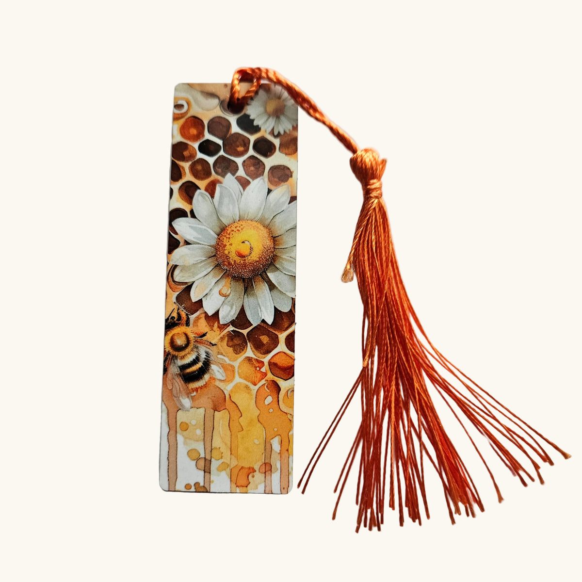 Bookmark Small with Tassel Double Sided 3 3/8" x 1 1/8" Sublimated Mdf