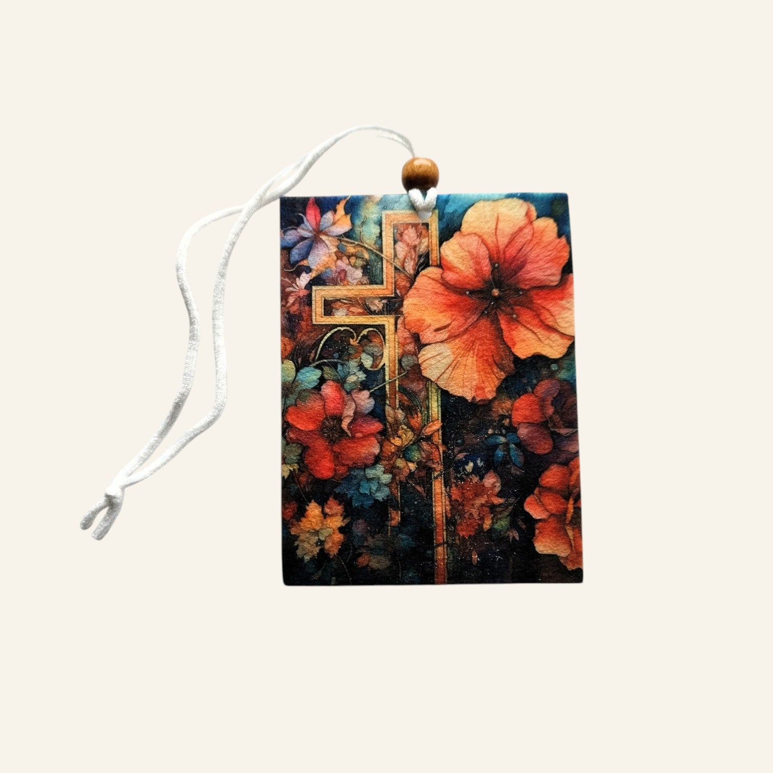 Round Air Freshener Double Sided