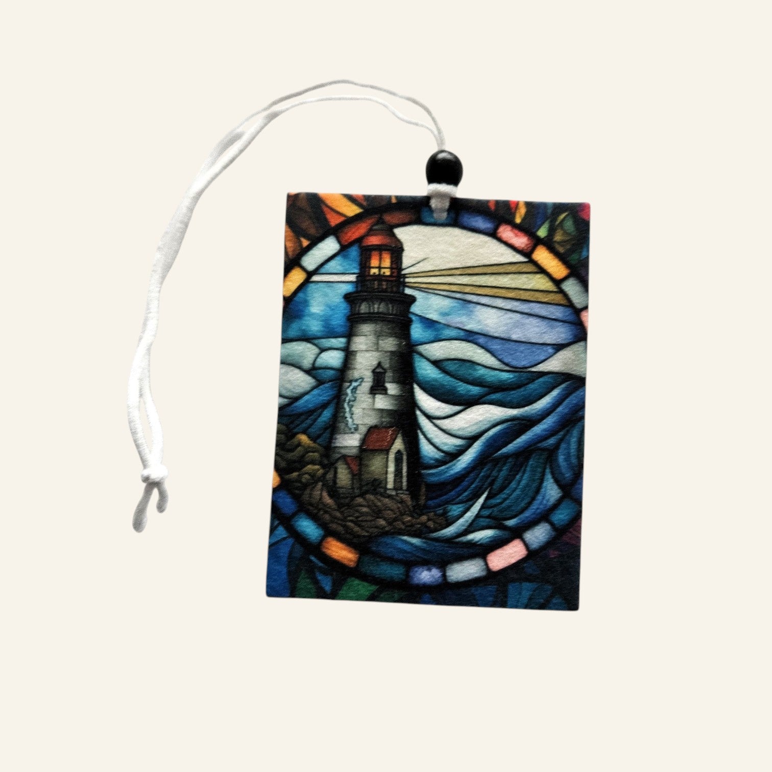 Round Air Freshener Double Sided