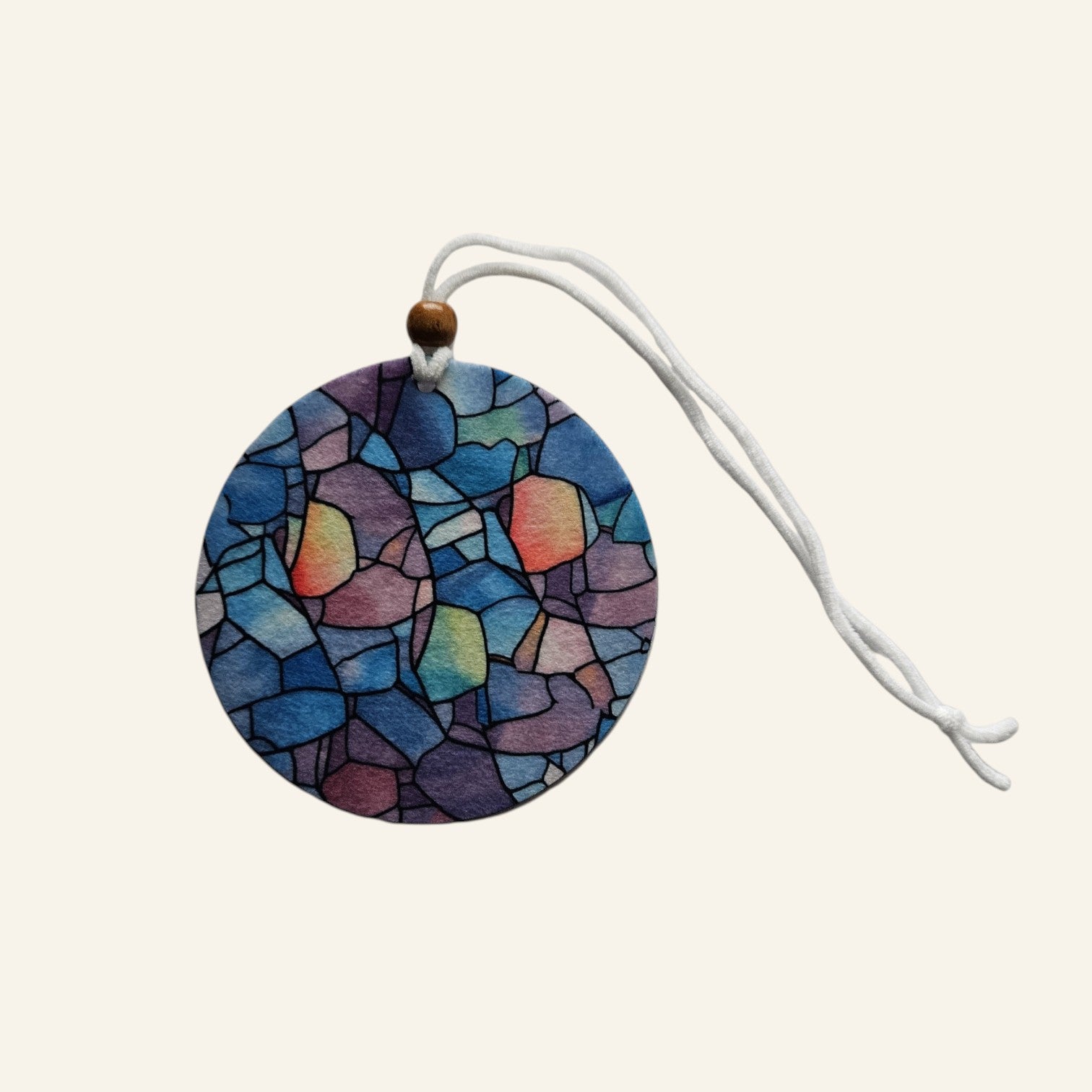 Round Air Freshener Double Sided
