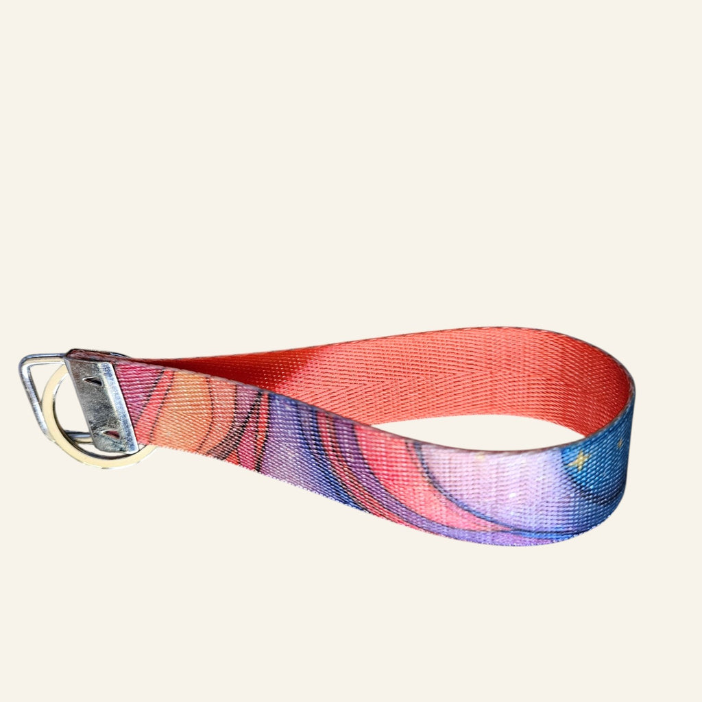 Wristlet Key Fob Sublimated Polyester Double-Sided
