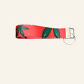 Colorful Weed Design Wristlet Key Fob