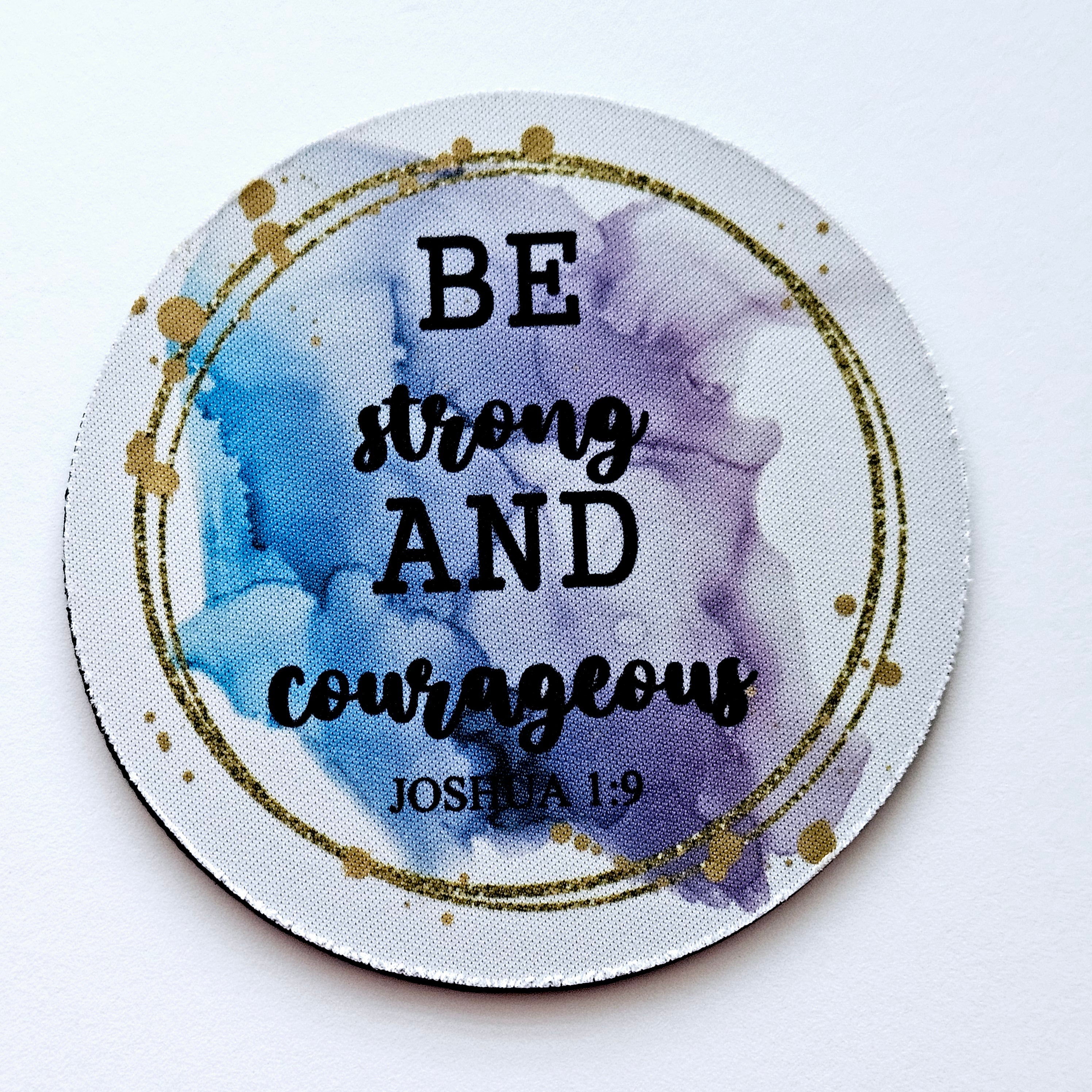 4" Round Neoprene Coasters