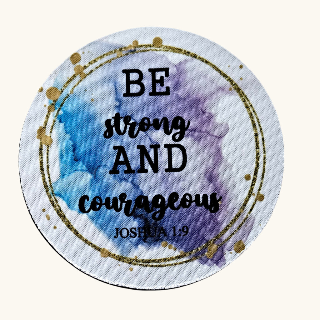 4" Round Neoprene Coasters