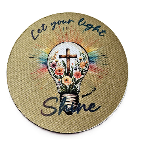 4" Round Neoprene Coasters