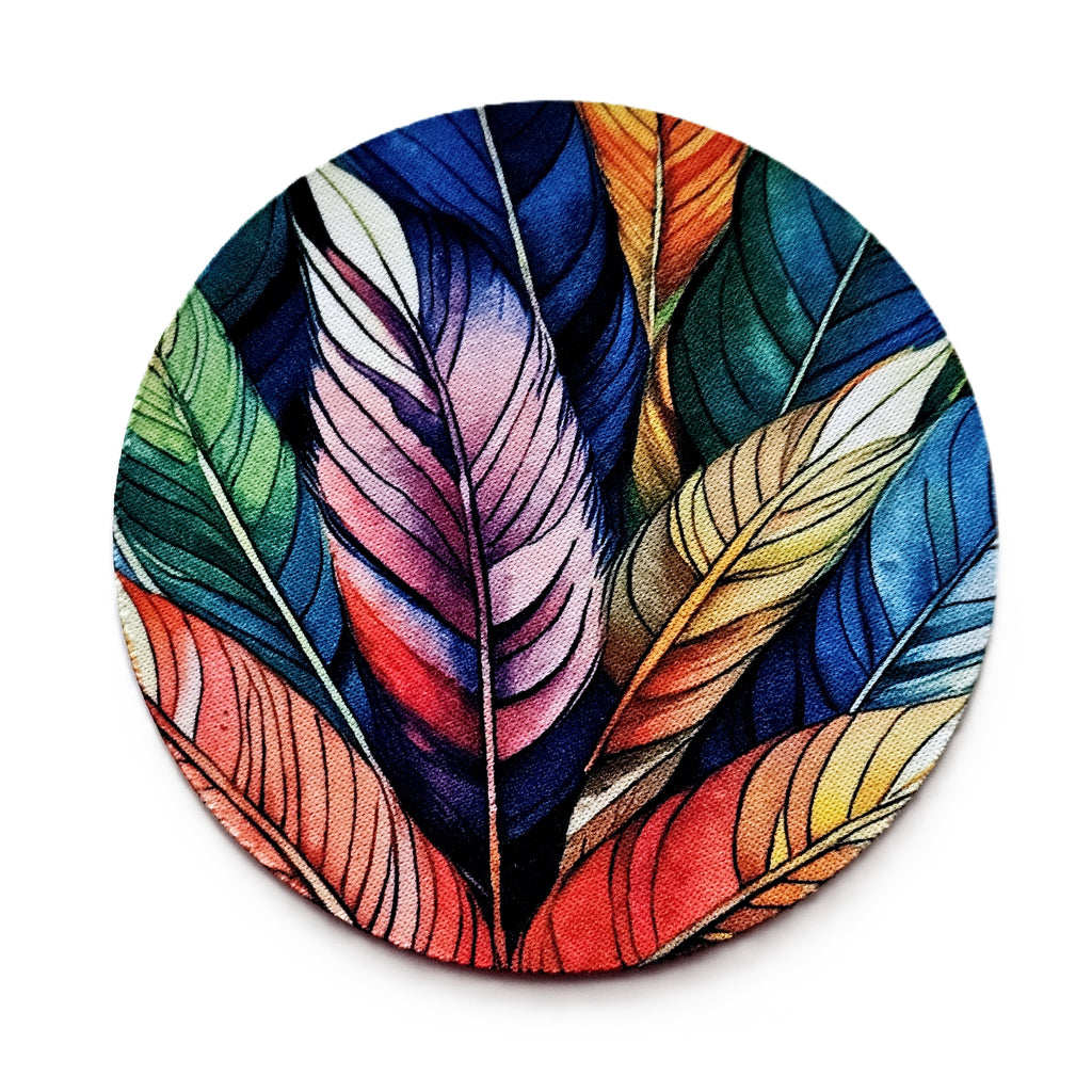 4" Round Neoprene Coasters