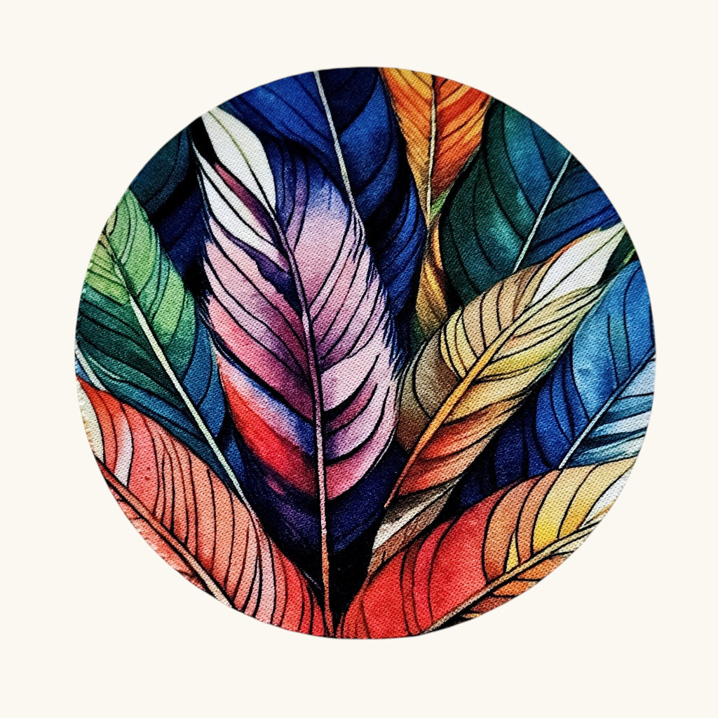 4" Round Neoprene Coasters
