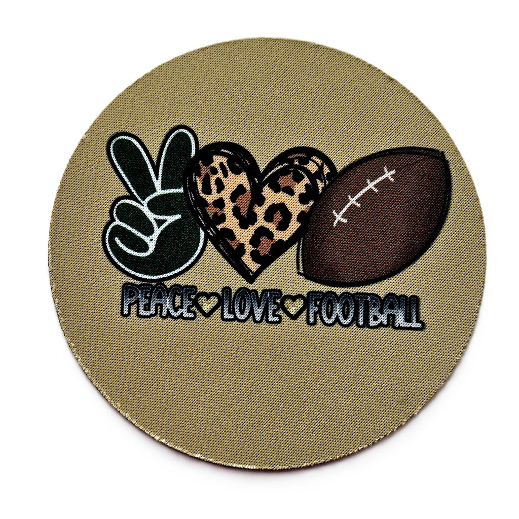 4" Round Neoprene Coasters