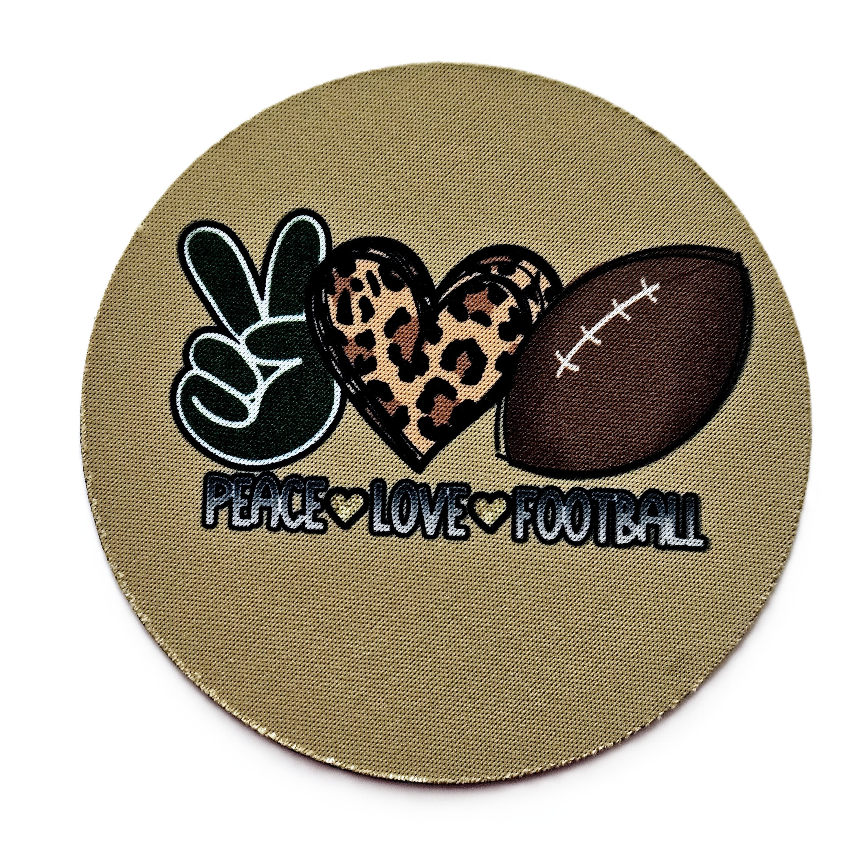4" Round Neoprene Coasters