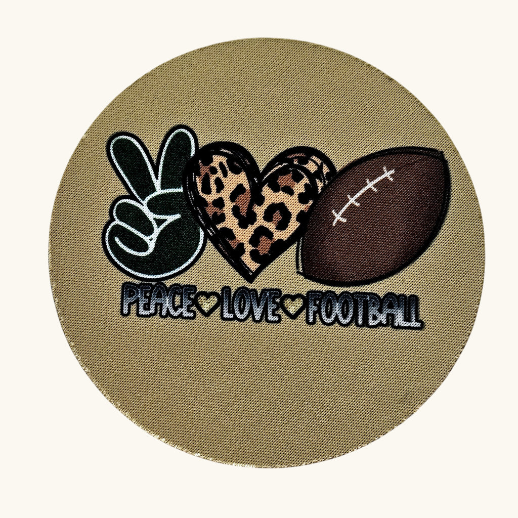 4" Round Neoprene Coasters