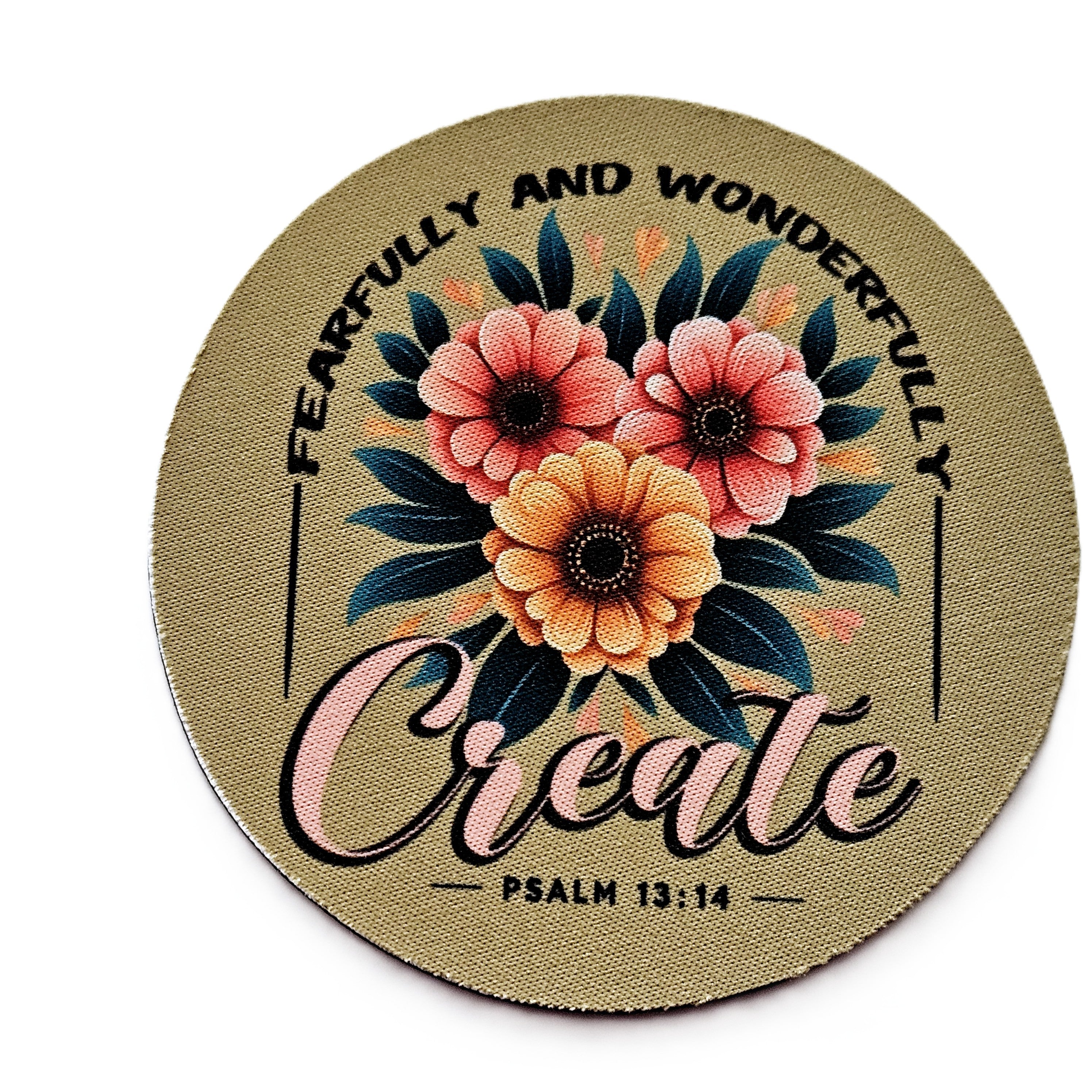 4" Round Neoprene Coasters