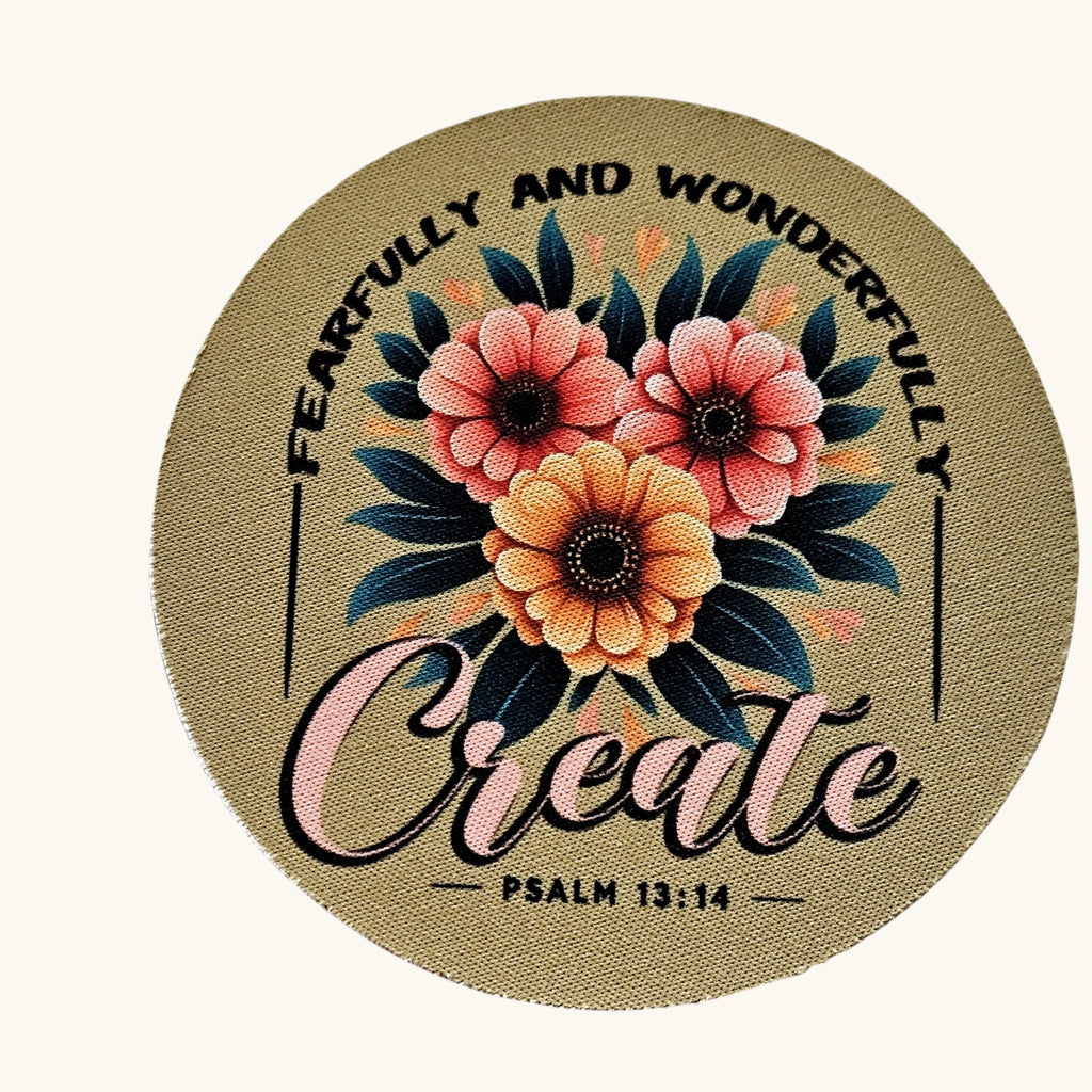 4" Round Neoprene Coasters