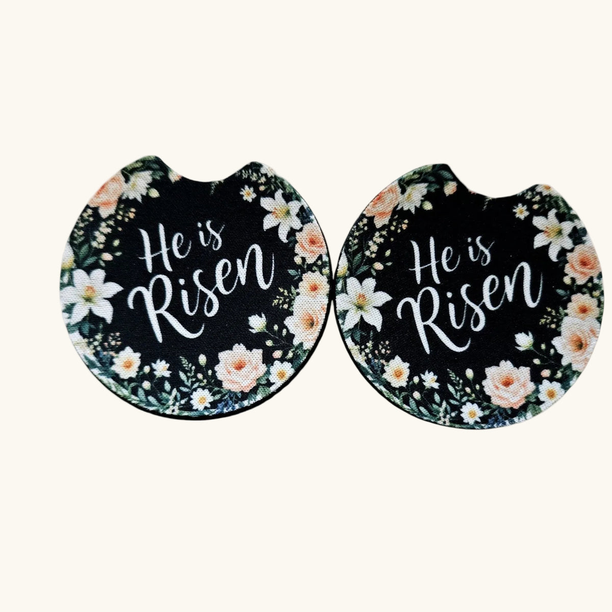 Car Coasters, Cute Car Coasters, Set of 2 Car Coasters