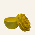 Sculpted Rose Candle Trinket Eco Resin Jar