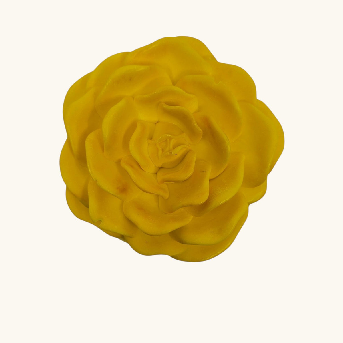 Sculpted Rose Candle Trinket Eco Resin Jar