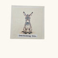 Donkey Inspirational Desk Shelf Sitter