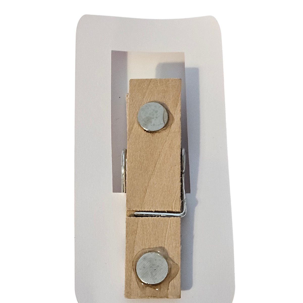 Wholesale Lot Natural Clothespin Flower Magnets