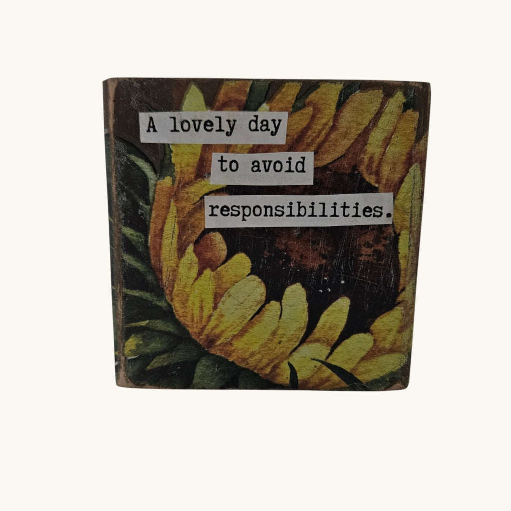 Quirky Shelf or Desk Decor
