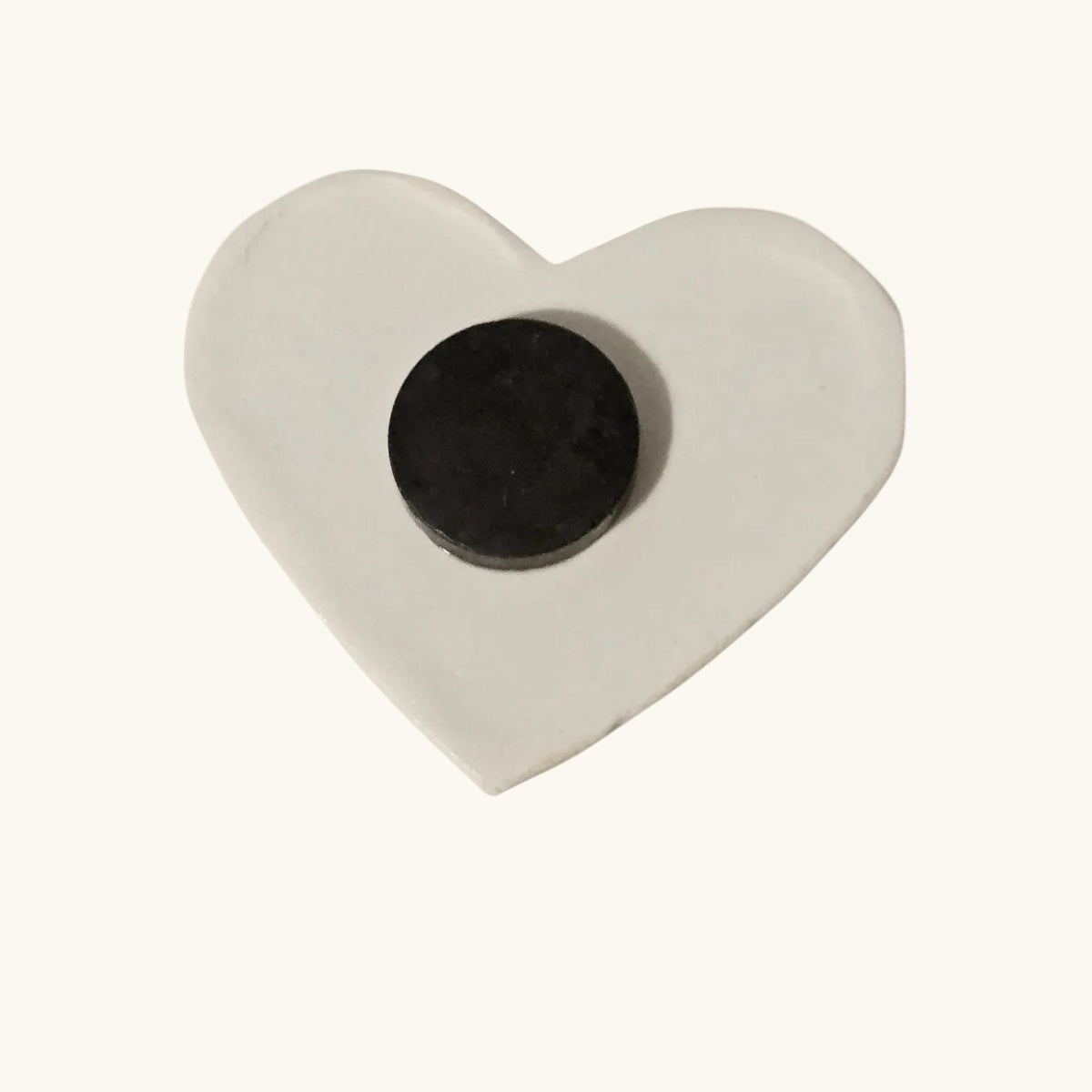 Heart Eco Resin Fridge Magnet Handmade Cottagecore Decor