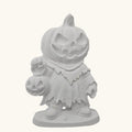 Paint Your Own Pumpkin Head Ceramic Figurine