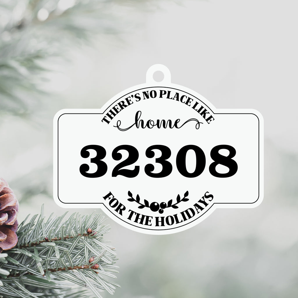Zip Code Ornament | Realtor Gift for New Homeowner|Family 2026 Ornament