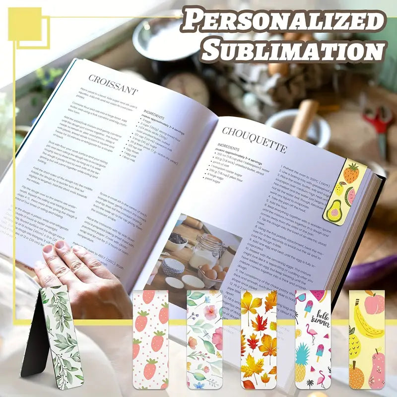 Custom Double-Sided Fold-Over Bookmark