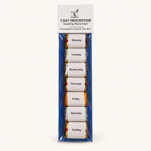 7 Day Prescription Gag Gift | Party Favors