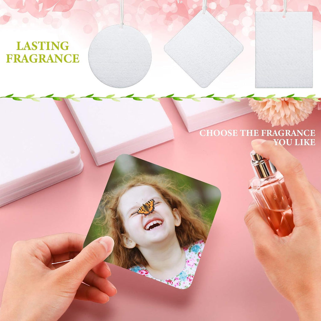 Custom Photo Air Freshener Round, Rectangle, Rhombus