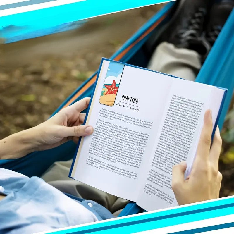 Custom Double-Sided Fold-Over Bookmark