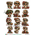 A4 Carte Italiano Harvest Hoots