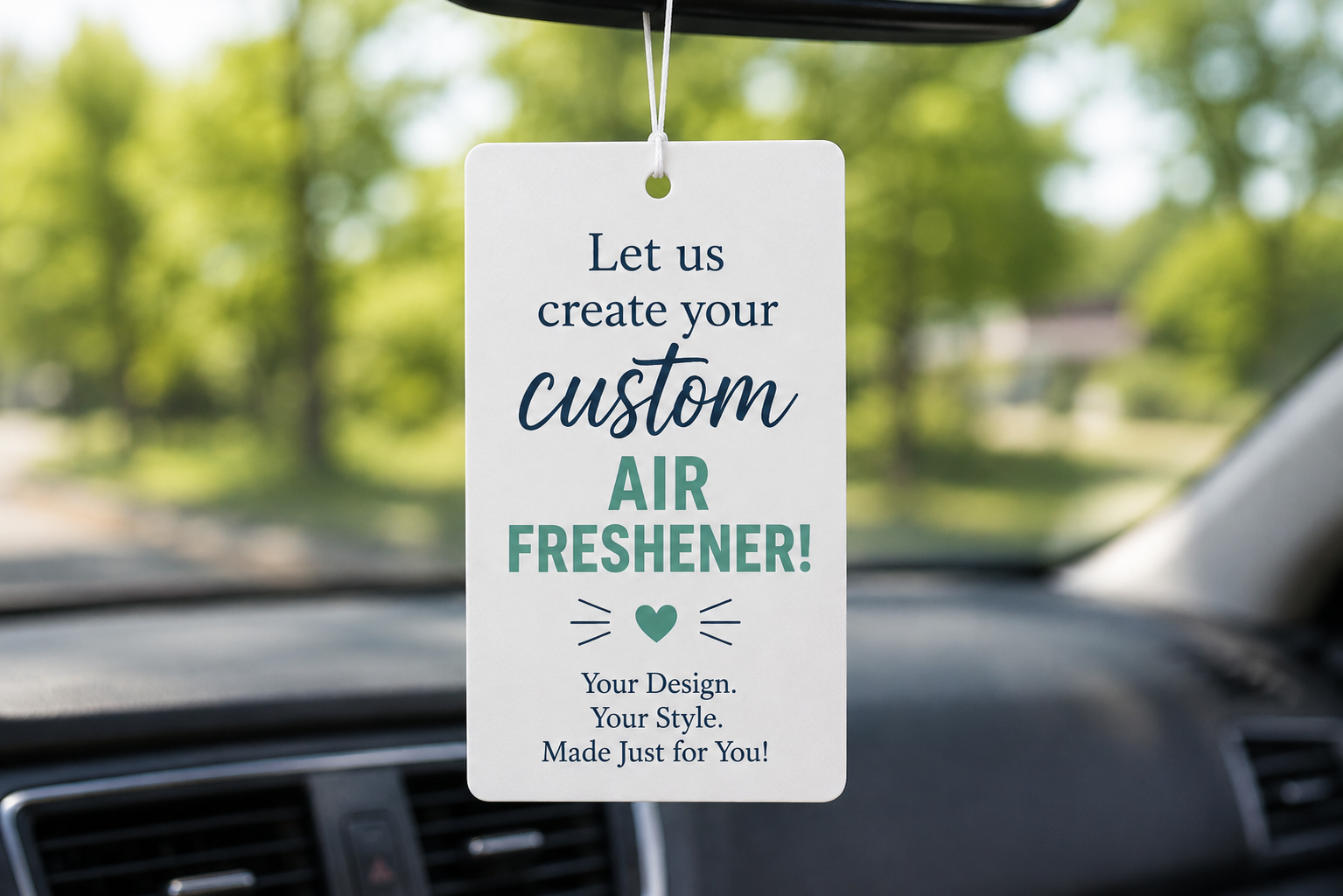 Custom Photo Air Freshener