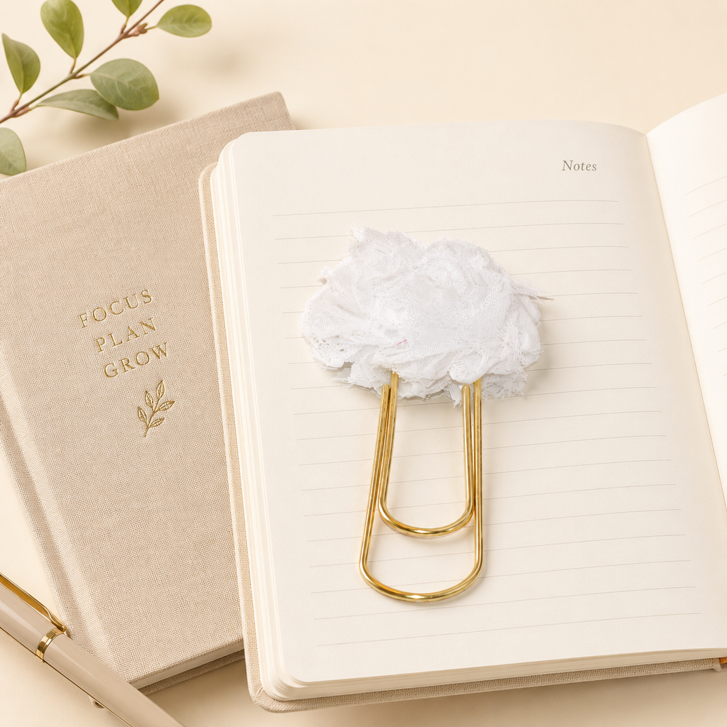 Planner Clip,Bookmark, Jumbo Paper Clip,Page Marker,Bookmark Clip, Handmade