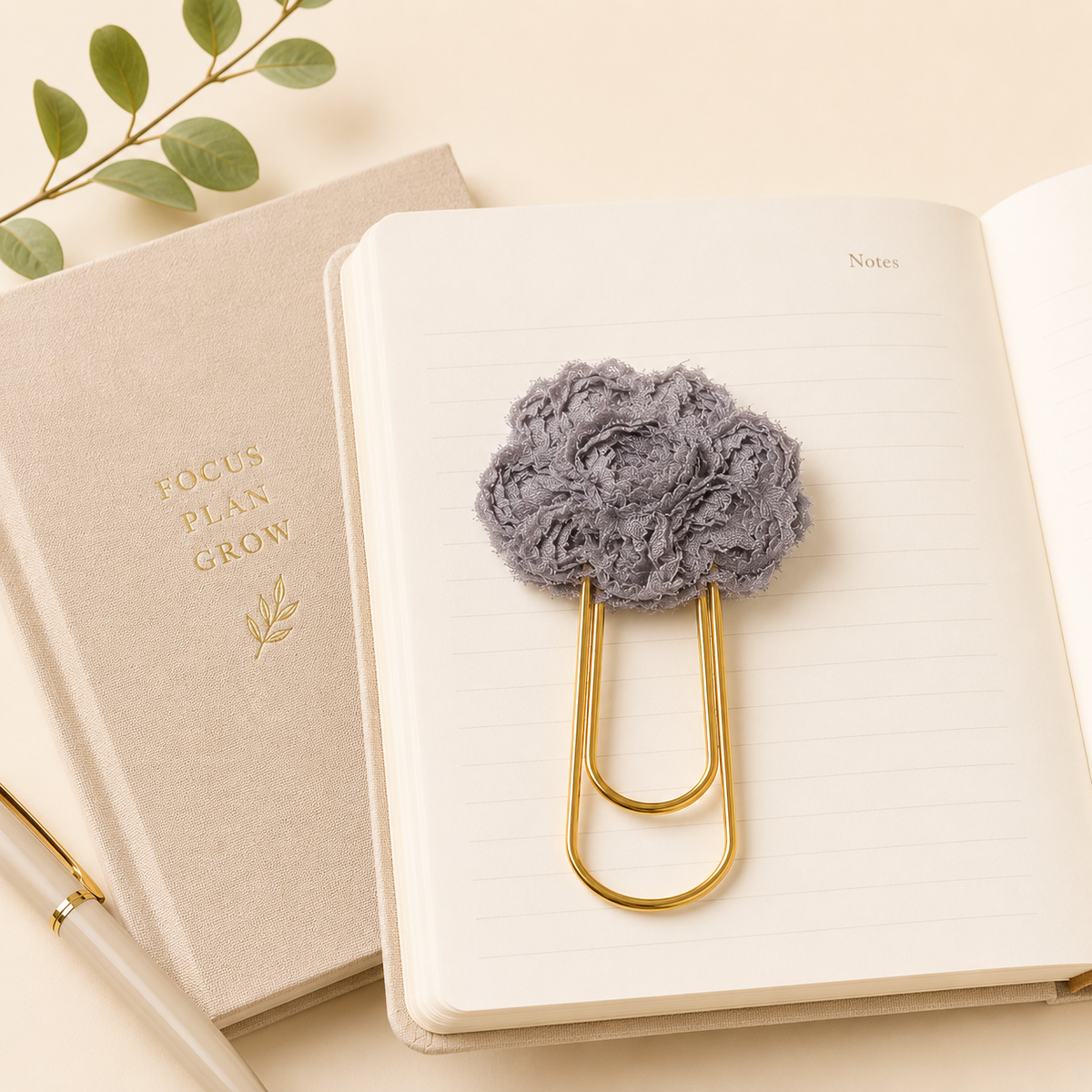 Planner Clip,Bookmark, Jumbo Paper Clip,Page Marker,Bookmark Clip, Handmade