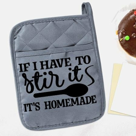 Custom Request Potholder - Design Your Own Kitchen Oven Mitts-Pot Holders - Housewarming Gifts - Personalized Gift Giving Idea